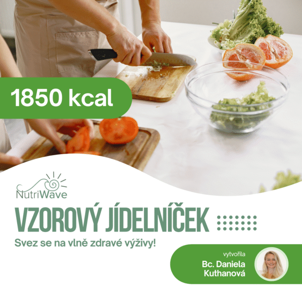 Jídelníček 1850 kcal – inspirace pro vyvážený den 2